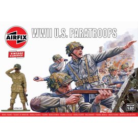 AIRFIX AIR A02711V WWII U.S. PARATROOPS PLASTIC MODEL