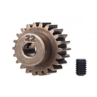 TRAXXAS TRA 2422 Gear, 22-T pinion (48-pitch) / set screw