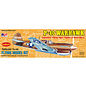 GUILLOWS GUI 501 P40 WARHAWK BALSA WOOD MODEL KIT