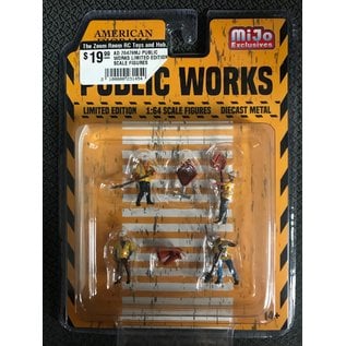 AMERICAN DIORAMA AD 76478MJ PUBLIC WORKS LIMITED EDITION SCALE FIGURES