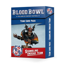 GAMES WORKSHOP WAR 60050907001 BLOOD BOWL TEAM CARD PACK SHAMBLING UNDEAD TEAM