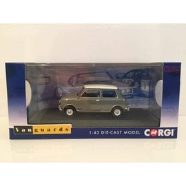 CORGI COR VA02537 MORRIS Mini Cooper MK.I 998cc TWEED GREY AND OLD ENGLISH WHITE