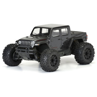 Proline Racing PRO 357500 1/10 Jeep Gladiator Rubicon Clear Body: Granite and Stampede