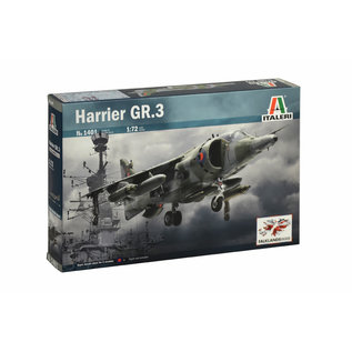 ITALERI ITA 1401 1/72 Harrier GR.3 Falklands War PLASTIC MODEL