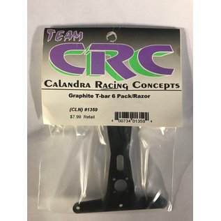 Calandra Racing Concepts CLN 1359 Graphite T-Bar, Six Pack/Razor