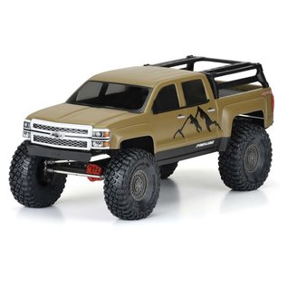 Proline Racing PRO 358500 Proline 2015 Chevrolet® Silverado™ Clear Body for 13.9" (353mm) Wheelbase Crawlers