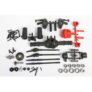 AXIAL RACING AXI 31438 AR44 Locked Axle Set Front/Rear Complete