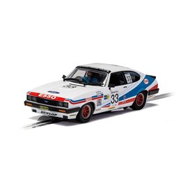 SCALEXTRIC SCA C4222 FORD CAPRI MK.III SPA 24HRS 1981 WOODMAN/BUNCOMBE/CLARK