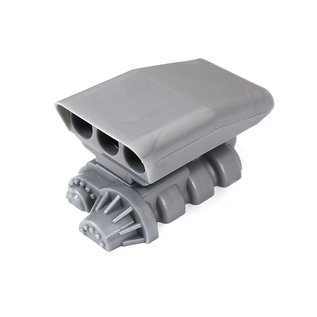 INTEGY INT C29470GUN Realistic Plastic Shaker Hood Scoop Air Intake Supercharger for 1/10 Scale