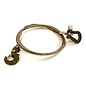 INTEGY INT C28414GUN Realistic 1/10 Scale Steel Tow Cable, D-Ring & Tow Hooks for Off-Road Crawler