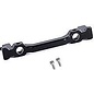 INTEGY INT C30795BLACK Billet Machined Alloy Front Bumper Mount for Axial 1/24 SCX24 Rock Crawler