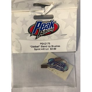 PEAK RACING PEK 2175 ODDBALL STAND UP BRUSHES SPRINT 4-6 RUN