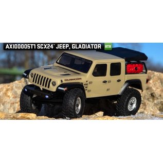 AXIAL RACING AXI 00005T1 SCX24 Jeep Gladiator, 1/24th 4WD RTR, Beige