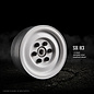 Gmade GMA 70186  1.9 SR03 Beadlock Wheels (Gloss White) (2)