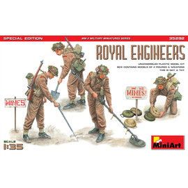 MINIART MIN 35292 MiniArt 1/35 Royal Engineers. Special Edition PLASTIC MODEL