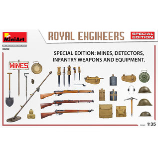 MINIART MIN 35292 MiniArt 1/35 Royal Engineers. Special Edition PLASTIC MODEL