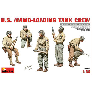MINIART MIN 35190 MiniArt 1/35 U.S. Ammo-Loading Tank Crew