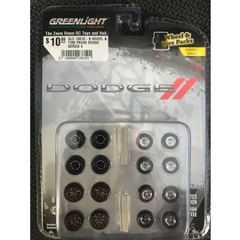 GREENLIGHT COLLECTABLES GLC 16070-B WHEEL & TIRE PACKS DODGE SERIES 4