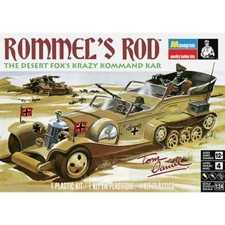 MONOGRAM MON 854484 1/24 Rommel's Rod MODEL KIT