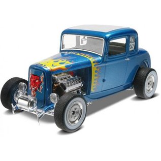 REVELL USA RMX 854228 1932 FORD 5-WINDOW COUPE 2'N1 1/25 PLASTI MODEL