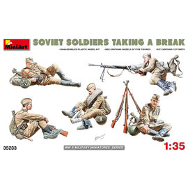 MINIART MIN 35233 MiniArt Soviet Soldiers Taking a Break (1/35)