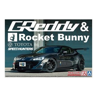 AOSHIMA AOS 06187 Aoshima 1/24 ZN6 Toyota 86 '12 Greddy&Rocket Bunny Volk Racing Ver.