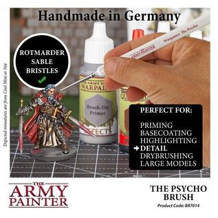 THE ARMY PAINTER TAP BR7014 Wargamer Brush The Psycho