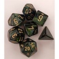 CHESSEX CHX 27415 Scarab: 7Pc Jade / Gold