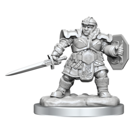 WIZKIDS WK 90406 Wave 16: Dwarf Fighter Female