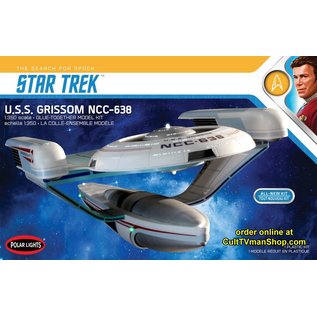 POLAR LIGHTS POL 991M STAR TREK U.S.S. GRISSOM NCC-638 PLASTIC MODEL