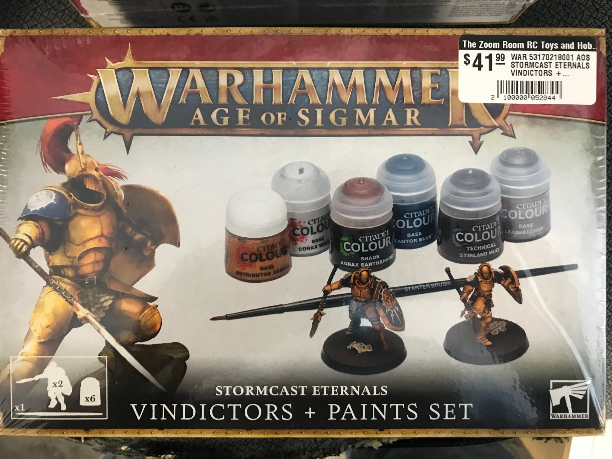 Warhammer Age of Sigmar - Stormcast Eternals + Paint Set