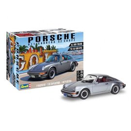 REVELL GERMANY REV 854521 1/24 PORSCHE 911 CARRERA 3.2 COUPE PLASTIC MODEL  KIT