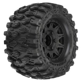 Proline Racing PRO 1019010 Pro-Line Hyrax 2.8" Tires MTD Black 6x30 Stampede F/R