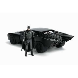 JADA TOYS JAD 32504 Jada 1/18 "Hollywood Rides" 2022 Batman Batmobile w/Batman