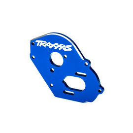 TRAXXAS TRA 9490X Plate, motor, blue (4mm thick) (aluminum)/ 3x10mm CS with split and flat washer (2)