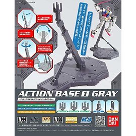 BANDAI BAN 2001477 Bandai Gray Action Base 1 Display Stand 1/144