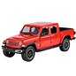 MOTOR MAX MM 79365RD 2021 JEEP GLADIATOR OVERLAND OPEN TOP RED 1/27 DIE-CAST
