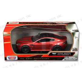 MOTOR MAX MM 79322RD ASTON MARTIN V12 VANTAGE S RED 1/24 DIE-CAST