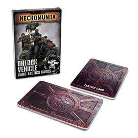 GAMES WORKSHOP WAR 60050599015 NECROMUNDA ORLOCK VEHICLE GANG TACTICS CARDS