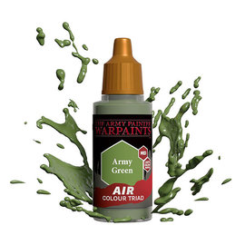 THE ARMY PAINTER TAP AW1110 Warpaints: Acrylics: Air Army Green (18ml)