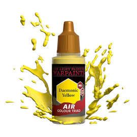 THE ARMY PAINTER TAP AW1107 Warpaints: Acrylics: Air Daemonic Yellow (18ml)