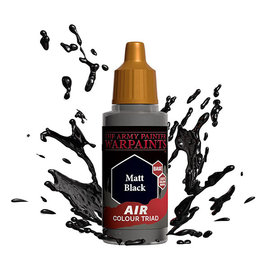 THE ARMY PAINTER TAP AW1101 Warpaints: Acrylics: Air MATT BLACK (18ml)