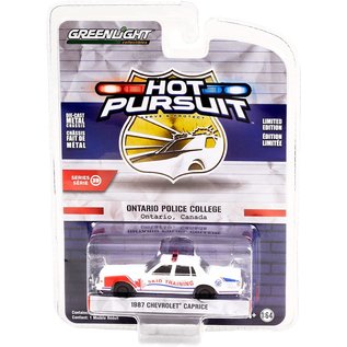 GREENLIGHT COLLECTABLES GLC 42970-B 1987 CHEVROLET CAPRICE (ONTARIO POLICE COLLEGE) SKID TRAINING