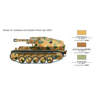 ITALERI ITA 7061 Sd.Kfz.124 Wespe 10.5cm Leichte Felhaubitze