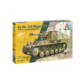 ITALERI ITA 7061 Sd.Kfz.124 Wespe 10.5cm Leichte Felhaubitze