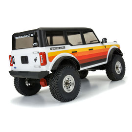 Proline Racing PRO 357000  Pro-Line 2021 Ford Bronco Clear Body 12.3" Crawlers