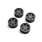 AXIAL RACING AXI 40006 1.0 FORD BRONCO WHEEL BLACK (4): SCX24