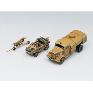 Academy/Model Rectifier Corp. ACA 13401 1/72 WWII German Fuel Truck & Schwimmwagen