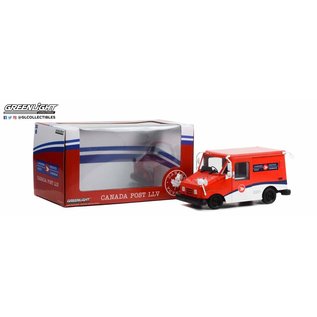 GREENLIGHT COLLECTIBLES GLC 84108 CANADA POST LONG-LIFE POSTAL DELIVERY VEHICLE LLV DIE-CAST 1/24