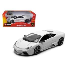 BURAGO BUR 11029 LAMBORGHINI REVENTON WHITE 1/18 DIE-CAST